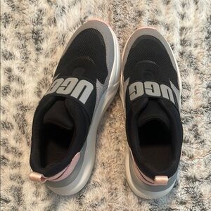 UGG Black and Pink Sneakers
